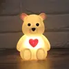 Juguete Luminoso de Dibujos Animados Puesto de Mercado Nocturno Anillo Celebridad de Internet Atmósfera Luz Nocturna Regalo Creativo para Niños Luz Nocturna en stock