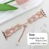Borrado de Pérdida, Adecuado para Apple Watch Watch con Cadena Metal Diamante Lazo Pulsera Correa