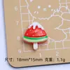 Mini Sorvete de Frutas Brinquedo Alimentício Desenho Animado Artesanal DIY Acessórios de Joias Cola de Creme Resina Pequenos Acessórios Materiais para Nail Art