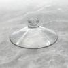 Fornecer vários estilos de cabeça de cogumelo transparente de vidro, ventosa pequena, acessórios de produtos, material de silicone, ventosa de plástico