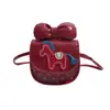 Mini bolso infantil de dibujos animados, moderno y lindo, diseñado para niñas, un elegante conjunto a juego para padres e hijos, un bolso de hombro o bandolera, un bolso tipo saddle