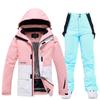 Nuevo traje de esquí de snowboard para hombre y mujer, cálido y grueso, estilo coreano, pantalones de esquí