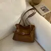 Bolso Tote Retro Plegado de Gran Capacidad 2026, Bolso de Hombro de Moda para Viajes Diarios, Elegante Bolso de Axila para Viajes Diarios
