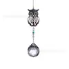 Manualidades de Jardinería Reno Navideño Ángel Copo de Nieve Cabeza de Gato Bola Decorativa Luz Colgante Hoja de Arce Cristal Adorno Colgante para Exteriores Transfronterizo