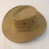 Nuevo sombrero de vaquero occidental de gamuza para hombre europeo y americano Amazon retro de gamuza protección solar Sombrero de caballero