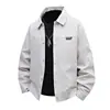 M-8XLTela de alta calidad, chaqueta moderna y elegante para hombre, estilo único, talla grande, abrigo casual versátil