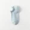 Calcetines de barco de color liso antideslizantes con agarre en el talón para primavera y verano, calcetines cortos invisibles de malla transpirable sin costuras, calcetines deportivos de algodón absorbentes de sudor y resistentes al olor