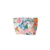 3432 ins Monet Garden Style Cosmético Bag Portable Canvas Travel Wash Bag Skin Care Storage Bag Clutch Bag