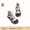 Tallas 26-37 Sandalias para Niñas Verano Sandalias Pequeña Princesa 2026 Nuevos Zapatos Romanos de Verano Zapatos de Playa para Niños