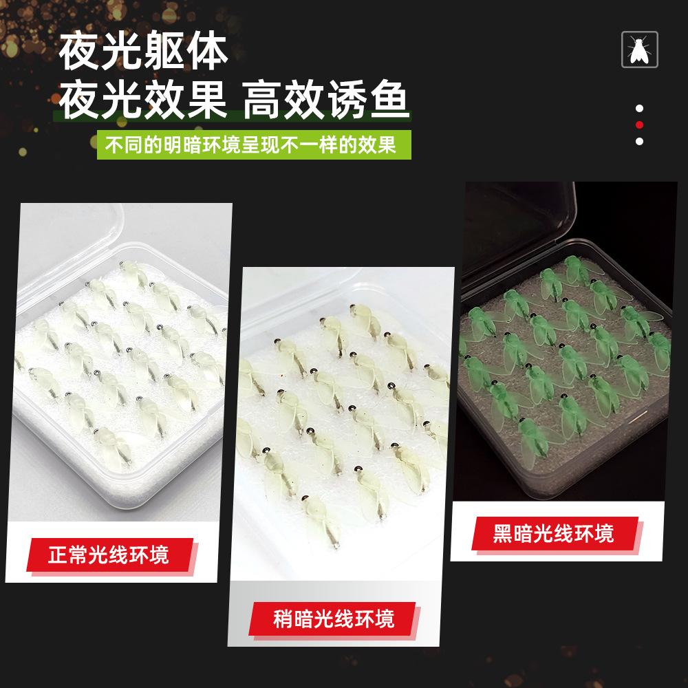 夜光苍蝇软饵主图03