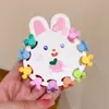 Mini clipe infantil bonito dos desenhos animados princesa hairpin menina quebrado grampo de cabelo doce cor acessórios para o cabelo do bebê