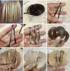 3,5 Larga Alto Brilho Série Dourada Dupla Café Roupas de Boneca Feitas à Mão DIY Acessórios de Cabelo com Fita Lolita Materiais de Laço