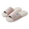 Chinelo de Algodão e Linho Feminino Celebridade da Internet Confortável para Casa Doméstico Linho Quatro Estações Sola Grossa para Exterior Estilo Japonês Primavera e Outono Atacado Antiderrapante