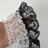 Adorno de Encaje con Volantes Plisados de 6 cm para Ropa DIY Calcetines de Mujer Dobladillo de Falda Lolita Encaje de Gasa