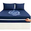Ventas directas transfronterizas de fabricantes Cubierta de colchón impermeable a prueba de orina de cobertura total de seis lados de TPU con cremallera Ropa de cama para dormitorio