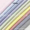 Tecido Risca de Giz Colorido Tr 140g Mistura Poliéster-Viscose Camisa Antirrugas Jaqueta Casual Tecido Risca de Giz Atacado