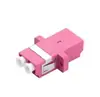 Acoplador Duplex LC Flange de Fibra Óptica Conector Acoplador de Fibra Óptica Adaptador de Fibra Óptica LC