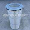 Elemento filtrante de polvo con brida, equipo de ingeniería, piezas de maquinaria, elemento filtrante de polvo industrial, cartucho de filtro de aire