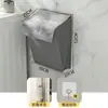 Cesto de armazenamento de roupas sujas novo estilo, cesto de armazenamento de parede para banheiro, cesto de roupa suja dobrável para uso doméstico no banheiro