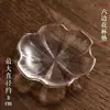 Posavasos de Vidrio Moderno Simple Resistente al Calor Portavasos Aislamiento Hecho a Mano Cristal Transparente Esterilla para Té Accesorios para Juego de Té Ceremonia del Té