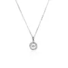 Collar Círculo Inteligente Corazón Palpitante Lujo Ligero Versátil Diseño de Nicho para Novia Regalo de Cumpleaños 520