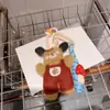 Hd11267A06 Cor Maillard Algodão Preenchido Urso Boneco Chaveiro de Carro Pingente de Bolsa Corrente para Pendurar Celular