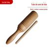 Instrumentos Musicais Orff Madeira de Faia Laca Conjunto de Instrumentos Musicais Maternal Chocalhos Maracas Pandeiro Combinação Auxílios de Ensino Musical