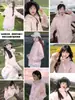 Chaqueta Rosa Picapinos Chaqueta para Hombres y Mujeres Nueva Exterior Otoño e Invierno Tres en Uno Cortavientos e Impermeable Chaqueta Súper Bonita