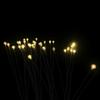 Luciérnagas LED que parpadean con el viento parque exterior diente de león Caña luces enchufables luces de ingeniería de césped
