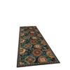 Alfombra de Cachemira Serie Flores Amazonia Transfronteriza Hogar Dormitorio Antideslizante Manta de Cabecera Fácil Cuidado Lavadora Tapete