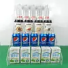 Estante para bebidas de té con leche, agua mineral de supermercado, escalerilla para snacks