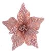 Decoraciones Navideñas de Flores Artificiales Guirnalda Rosa de Terciopelo para Árbol de Navidad Decoración Cabezas de Flores Artificiales al por Mayor Cabezas de Flores de Navidad
