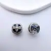 Cuentas Espaciadoras Redondas con Forma de Abeja de Múltiples Agujeros Chapadas en Oro con Circonita Microincrustada para Pulseras y Collares Hechos a Mano para Bricolaje Materiales para Beadwork Accesorios