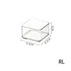 Caja de Almacenamiento de Escritorio, Cilindro Redondo, Contenedor Redondo, Placa Redonda de Acrílico Transparente, Caja Redonda de Perfil Bajo, Tanque de Peces, Forma Cilíndrica