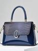 Bolso de bloqueo en forma de gota de alta calidad para mujer 2023 Nuevo bolso cuadrado de charol bolso de mano cadena bandolera para mujer
