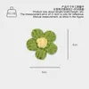 Broche de Lã Tricotada Flor Cartoon Flor Bolha Dly Grampo de Cabelo Joia Acessórios de Cabelo para Vestir Acessórios de Grampo de Cabelo Flor de Lã
