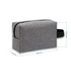 Bolsa de Cosméticos Digital Impermeable Oxford Catiónico 300D Bolsa de Viaje para Cosméticos Neceser Lista para Impresión en Lotes Pequeños