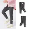 Roupas Infantis Balabala Leggings para Meninas Calças Longas para Bebês 2025 Outono Novo Estilo Calças Elásticas Confortáveis Versáteis