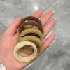 Elástico de cabelo antiderrapante para mulheres, novo modelo 2026, elástico de cabelo durável, faixa de cabeça de alta elasticidade, anel de cabelo para rabo de cavalo