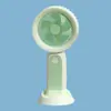 Ventilador de Escritorio Pequeño Fresco Transfronterizo Regalo de Verano Recargable Portátil Viento Fuerte Manual Mini Ventilador USB
