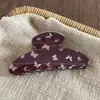 Pinza de tiburón extragrande con un toque de alta gama, pinza para el cabello exquisita y robusta para la parte posterior de la cabeza, adecuada para cabello grueso
