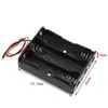No. Caja de 5 Baterías Serie 1/2/3 con Interruptor con Tapa Enchufe DC DIY Sin Soldadura 3V 9V