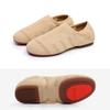 Cor da pele Garra de Gato sapatos profissionais de balé com sola de pele sapatos de treino de cheerleading ao ar livre sapatos de dança de competição de sola macia para equipe