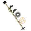 Accesorios para motocicleta de tres ruedas modificada hecha en casa, kart de cuatro ruedas, suspensión soldada de un metro, eje trasero engrosado, ensamblaje del eje trasero
