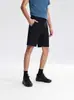 Calças de cinco pontos finas e retas de verão para atividades ao ar livre, confortáveis, respiráveis, casuais, de comprimento médio, shorts masculinos, calças finas, da moda