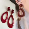 Aguja de plata 925, diseño de nicho, aretes de puesto de mercado nocturno, fuente mayorista, aretes de moda estilo coreano, aretes populares