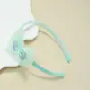 Nueva Diadema de Malla con Lentejuelas de Alta Calidad Europea y Americana para Niñas Estilo Dulce y Lindo de Princesa Accesorio para el Cabello con Lazo