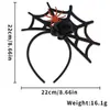 Diadema de Decoraciones de Halloween Diadema de Plumas Naranja Accesorios para el Cabello para Fiesta de Halloween para Niños Disfraz Divertido Accesorios para Fotos