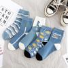Calcetines de Algodón de Otoño e Invierno para Hombre Cálidos Casuales Media Caña Calcetines de Algodón para Hombre Transpirables Absorbentes del Sudor Gruesos Cintura Alta Fabricante Venta al por Mayor