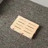 Moderno Sencillo Madera Maciza Posavasos de Maceta Esterilla de Madera Esterilla Antiescarcha Aislamiento Térmico Manteles Individuales Posavasos Posavasos para Tazón Posavasos para Plato Esterilla para Mesa de Comedor